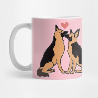 German Shepherd Kisses Mug